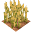 Грядка с пшеницей в Майнкрафт