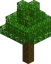 Тропическое дерево (дерево) в Майнкрафт