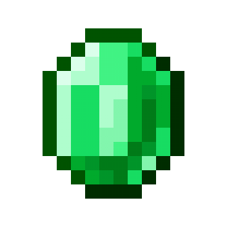 Emerald in Minecraft