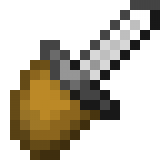 Edible Iron Sword in Minecraft