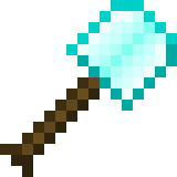 Diamond Spade in Minecraft