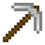 Crystall Pickaxe in Minecraft