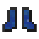 Lapis Boots in Minecraft