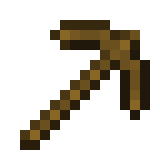 Wooden pickaxe in Minecraft