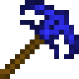 Blue Crystal DuoPickaxe in Minecraft