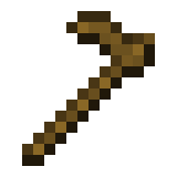 Wooden hoe in Minecraft