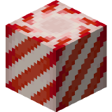 Candy Cane Block in Minecraft