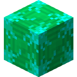Diamerald block in Minecraft