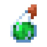 Splash Potion of Leaping II in Minecraft
