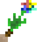 Flower Sword в Майнкрафте