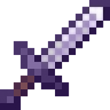 Enchanted Iron Sword in Minecraft