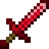 Ruby Sword in Minecraft