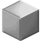 Block of Silver in Minecraft