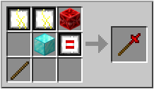 Как сделать red crystal fright в Майнкрафт
