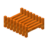 Orange Discholder in Minecraft
