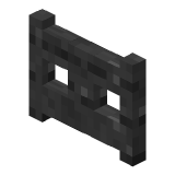 DarkTree Fence Gate in Minecraft