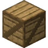 Oak Crate в Майнкрафте