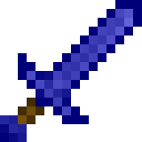 Saphire Gem Sword in Minecraft