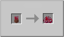 How to craft crimson roots in Minecraft
