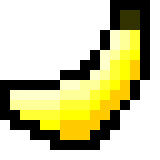 Сьедобный банан в Майнкрафте