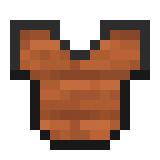 Acacia Wood Chestplate in Minecraft