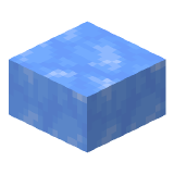 Blue Ice Slab in Minecraft