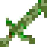 Leaf Sword in Minecraft