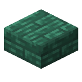 Malachite Brick Slab in Minecraft