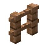 Описание, как сделать забор в Minecraft