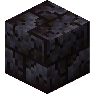 Cracked Polished Blackstone Bricks in Minecraft