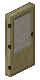 Birch Door in Minecraft