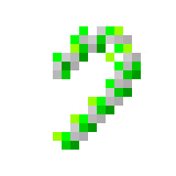 Green Candy Cane in Minecraft