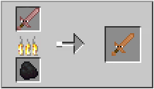 Cooked Pig Sword | How to craft cooked pig sword in Minecraft ...