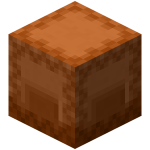 Orange Shulker Box in Minecraft