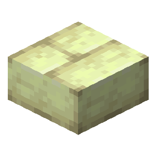 End Stone Brick Slab in Minecraft