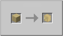 How to craft birch cabinet in Minecraft