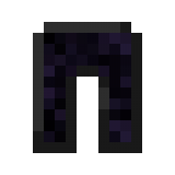 Compressed Obsidian Leggings in Minecraft