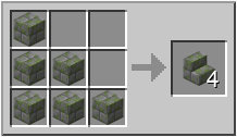 Mossy Stone Bricks How To Craft Mossy Stone Bricks In Minecraft 