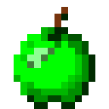 Grüner Apfel in Minecraft