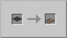 How to craft gray awning in Minecraft