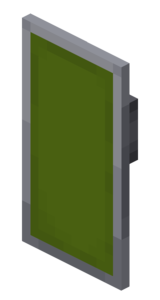 Green Shield in Minecraft