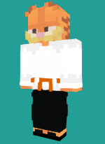 Minecraft apvalks Garfield