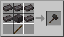 Как сделать enhanced netherite hammer в Майнкрафт