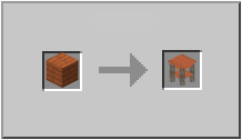 Kā izveidot acacia square table Mainkraftā