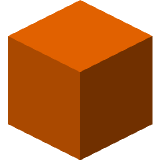 Perfect orange in Minecraft