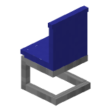 Blue Modern Chair Mainkraftā