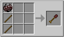 Kā izveidot corrupted shovel Mainkraftā