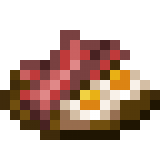 Bacon and Eggs in Minecraft