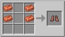 Kā izveidot copper boots Mainkraftā