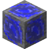 Blue Crystal Ore in Minecraft